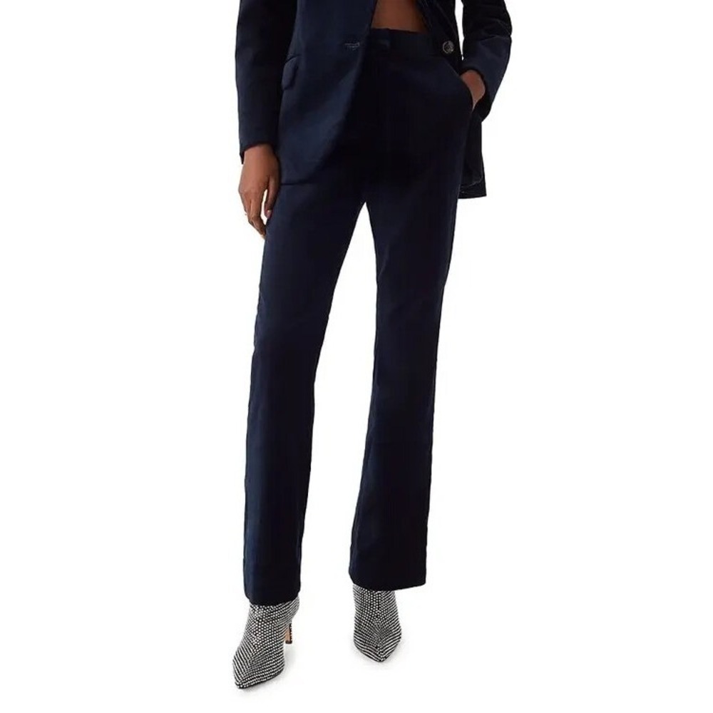 BA&SH Pantalon Navy Velvet Babilon Bootcut 70's Style Pants EU‎ 40 US 12